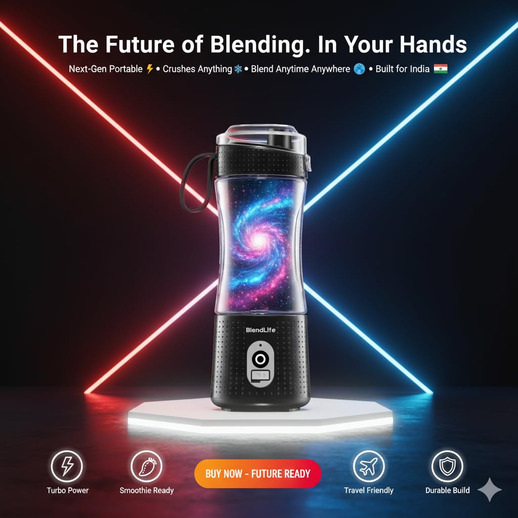 BlendLife Pro Portable Juicer Mixer Blender