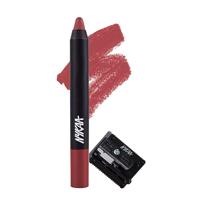 Nykaa MATTE-ilicious Lip Crayon