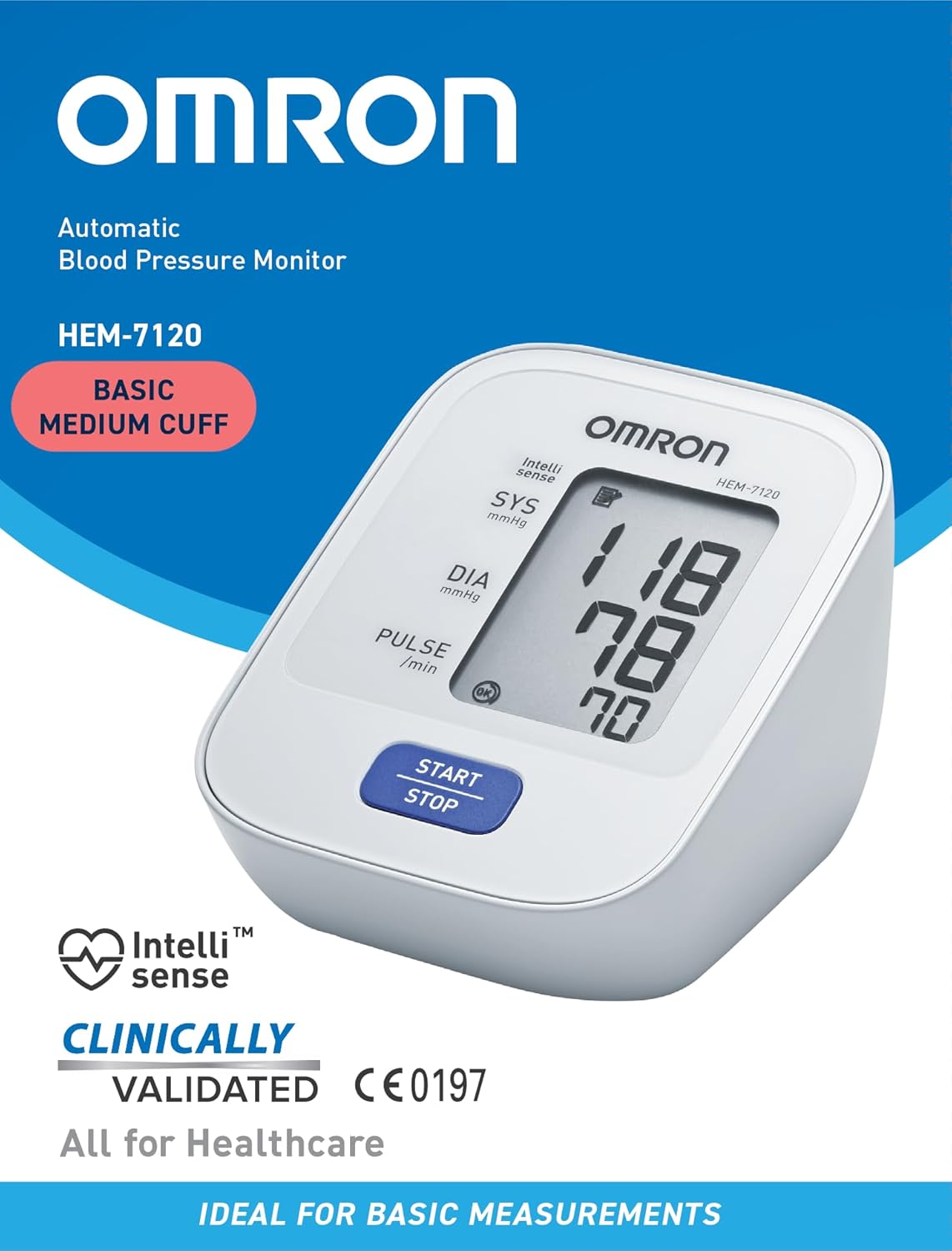 Fully Automatic Digital Blood Pressure Monitor